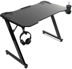 nano RS rs345 fekete gamer asztal, 110x60cm, 150kg, pohártartóval (1070193)