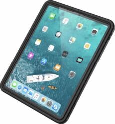 Catalyst iPad Pro 12, 9" (2018) Vízálló Tablet Tok - Átlátszó/Fekete (CATIPDPRO12BLK3)