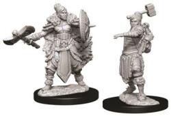 WizKids Model Dungeons & Dragons Nolzur's Marvelous Unpainted Miniatures - Female Half-Orc Barbarian (73703WK) Figurina