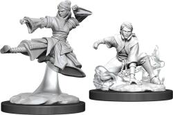 WizKids Model Dungeons & Dragons Nolzur's Marvelous Unpainted Miniatures - Human Monk (90008WK) Figurina