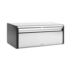Brabantia Cutie de paine Brabantia Fall Front 107852, 18 L, 46.5x25 cm, Montare lanaga perete, Fara amprenta, Inox/mat (107852)