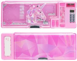 YOLO Penar școlar retro YOLO Unicorn -Cu calculator (121278-165-3) Penar