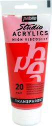 Pébéo 69.2010 АКРИЛНА боя 20 Quinacridone Scarlet 100 ml 1 бр (69.2010)