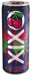 XIXO Tutti Fruity fekete cseresznye- és tuttifruttiízű, szénsavas üdítőital 250 ml