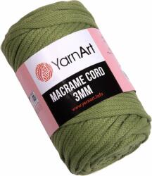 YARNART Macrame Cord 3 mm 85 m 787 Olive Green Zsinór (Macrame Cord 3 mm 787)