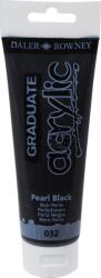 Daler-Rowney Graduate Akril festék Pearl Black 120 ml 1 db (123120032)