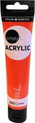 Daler-Rowney Simply Akril festék Orange 75 ml 1 db (126975660)