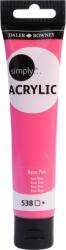 Daler-Rowney Simply Akril festék Neon Pink 75 ml 1 db (126975538)