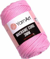 YARNART Macrame Cord 3 mm 85 m 762 Light Pink Zsinór (Macrame Cord 3 mm 762)