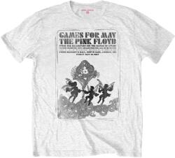 Pink Floyd Games For May B&W White L Ing (PFTEE133MW03)