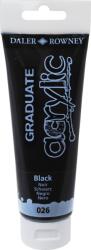 Daler-Rowney Graduate Akril festék Black 120 ml 1 db (123120026)