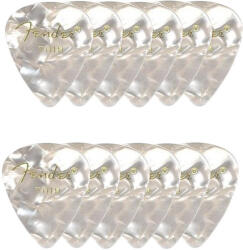 Fender Shape Premium 12 White Moto Pengető (1980351705)