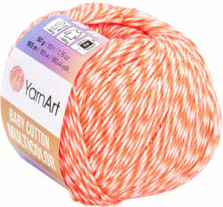 YARNART Baby Cotton Multicolor 5216 Neon Orange Kötőfonal (Baby Cotton Multicolor 5216)
