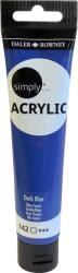Daler-Rowney Simply Akril festék Dark Blue 75 ml 1 db (126975142)