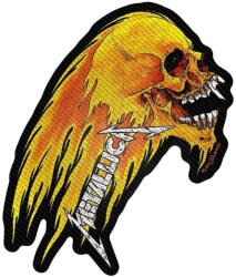 Metallica Flaming Skull Felvarrható tapasz (SP2942)