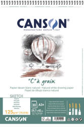 Canson Sp Càgrain Vázlatfüzet 30 A3 125 g White (C400060622)
