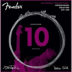 Fender Hendrix Voodoo Child Bullet Nickel 10-38 Corzi chitare electrice (0733150609)