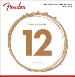 Fender Phosphor Bronze 60L . 12-. 53 Akusztikus gitárhúrok (0730060403)