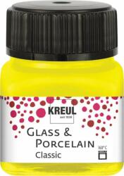 Kreul Classic Festék üveghez és porcelánhoz Canary Yellow 20 ml 1 db (16201)