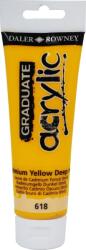 Daler-Rowney Graduate Akril festék Cadmium Yellow Deep Hue 120 ml 1 db (123120618)