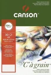Canson Sp Càgrain Vázlatfüzet A5 224 g White (C400060627)
