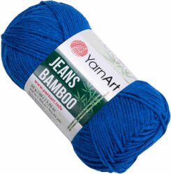 YARNART Jeans Bamboo 123 Saxe Blue Kötőfonal (Jeans Bamboo 123)