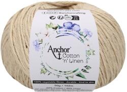 Anchor Cotton 'n' Linen 00003 Bone Horgolt fonal (4680004-00003)
