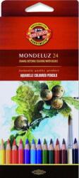 KOH-I-NOOR Mondeluz 3718/24 Set creioane acuarelă 24 buc (3718024001KS)