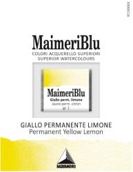 Maimeri Blu Vopsea acuarela Permanent Yellow Lemon 112 1, 5 ml 1 buc (M1607112)