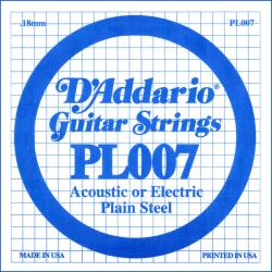 D'Addario PL 007 Különálló elektromos gitárhúr (PL007)