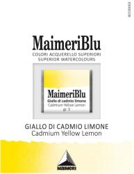 Maimeri Blu Vopsea acuarela Cadmium Yellow Lemon 082 1, 5 ml 1 buc (<![CDATA[M1607082]]>)