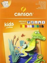 Canson Pads Kids Colour Creation Vázlatfüzet 10 32 x 24 cm 185 g Válogatott színek (C400015601)
