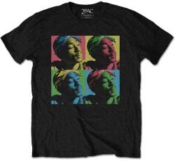 2Pac Pop Art Rövid ujjú póló Black L (2PACTS08MB03)