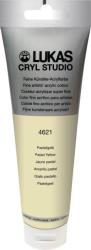 LUKAS Cryl Studio Plastic Tube Akril festék Pastel Yellow 125 ml 1 db (746210012)