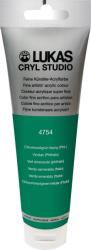 LUKAS Cryl Studio Plastic Tube Akril festék Viridian (Phthalo) 125 ml 1 db (747540012)