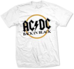 AC/DC Back in Black White L Ing (ACDCTS12MW03)