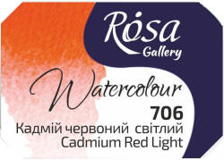 Rosa 343706 Akvarell festék 706 Cadmium Red Light 2, 5 ml 1 db (343706)