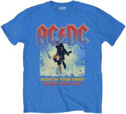 AC/DC Blow Up Your Video / World Tour 1988 Mid Blue M Ing (ACDCTS42MBL02)