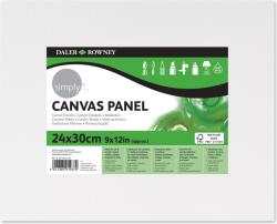 Daler Rowney Vászon festmény Simply Canvas Panel Medium Grain Simply White 24 x 30 cm 1 db (301092430)