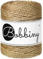 Bobbiny 3PLY Macramé Rope 3 mm 50 m Satin Gold Șnur (TS-E097)