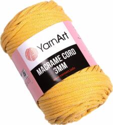 YARNART Macrame Cord 3 mm 3 mm 85 m 764 Mustard Zsinór (Macrame Cord 3 mm 764)