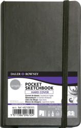 Daler-Rowney Simply Sketchbook Simply Vázlatfüzet 8, 9 x 14 cm 100 g Black (482100355)