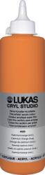 LUKAS Cryl Studio Plastic Bottle Akril festék Cadmium Orange Hue 500 ml 1 db (746290500)