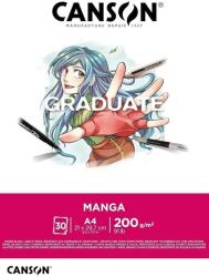 Canson Pad Graduate Manga Vázlatfüzet 30 A4 200 g (C31250P030)