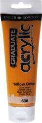 Daler-Rowney Graduate Akril festék Yellow Ochre 120 ml 1 db (123120690)