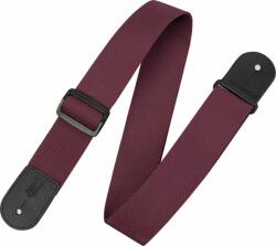 Levy's Single Tone Solid Colored Poly Burgundy Curea de chitară (M8POLY-BRG)