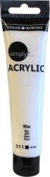 Daler-Rowney Simply Akril festék White 75 ml 1 db (126975011)