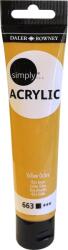 Daler-Rowney Simply Akril festék Yellow Ochre 75 ml 1 db (126975663)