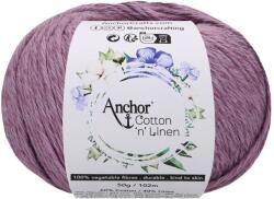 Anchor Cotton 'n' Linen 00021 Damson Horgolt fonal (4680004-00021)