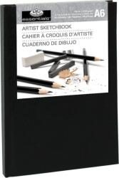 Royal & Langnickel Hardbound Vázlatfüzet A6 110 g Black (RHSB-A6)